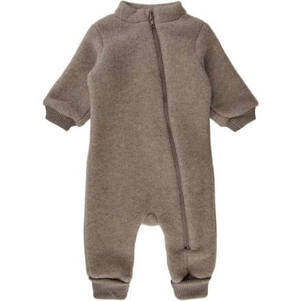 Geribde baby romper van wol Mikk-Line