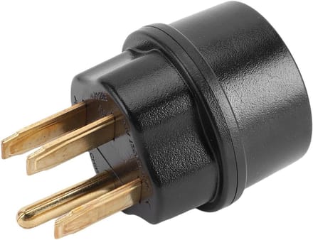 Generator Adapter - Netsnoer Adapter - Krachtige Apparaten - Robuuste Stekker - 50 Ampère - Zwart