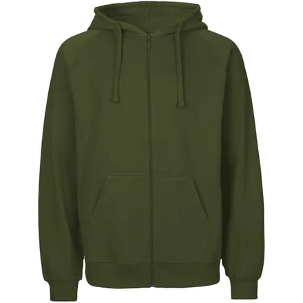 Neutral Men´s Zip Hoodie NE63301 - MILITARY - M