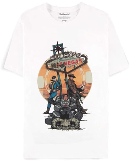 Fallout TV Series - Short Sleeved Heren Tshirt - M - Wit