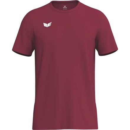 Erima Intro Functioneel T-Shirt Heren - New Bordeaux | Maat: L