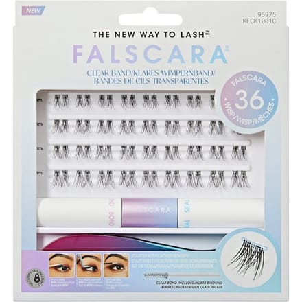 KISS Falscara Clear Band Starter Kit Kunstwimpers Dames