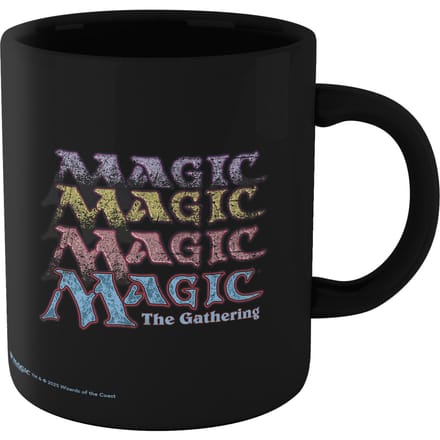 Magic: The Gathering Logo Multiply Mug - Black