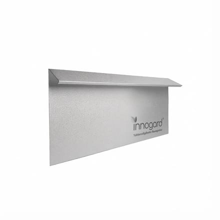 Innogard S7050-001 slakkenrand type 2 - verzinkt metaal - 1 m
