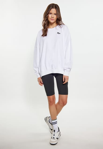 Mymo Sweatshirt Dames wit