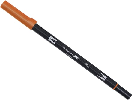 Tombow ABT Dual Brush Pen 905 red - Incl. Goodie