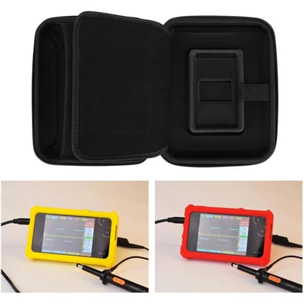 Draagbare Mini Oscilloscoop Opbergtas Koffer Accessoire voor DS211 DS212 DS203 LA104 black