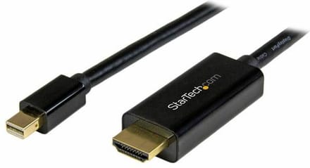 StarTech.com Mini DisplayPort Aan HDMI AV / multimedia paneel Cable - 5 m (15 ft) - 4K 30Hz - Video cable - DisplayPort / HDMI - 5 m
