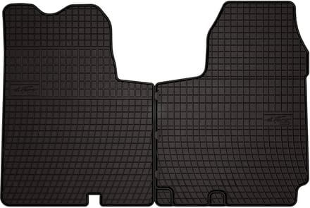 Wielganizator SolidPRO - Rubber Automatten - Renault Trafic II - Zwart - Perfecte Pasvorm