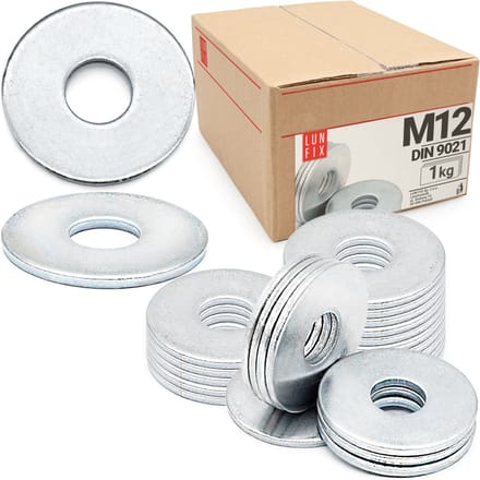 LUN FIX - Vergrote sluitring M12 DIN 9021 - 1kg