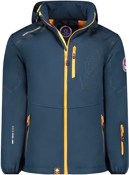 Canadian Peak Heren Softshell Jas Met Afneembare Capuchon - S