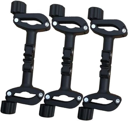 Kinderwagen Connectoren - Dubbele Kinderwagen Clips - Reizen met Kinderen - Verstelbare Lengte - 20 x 9 x 5 cm
