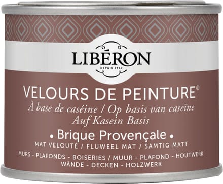 Liberon Velours De Peinture Muurverf - Mat - Brique Provençale - 0,125l