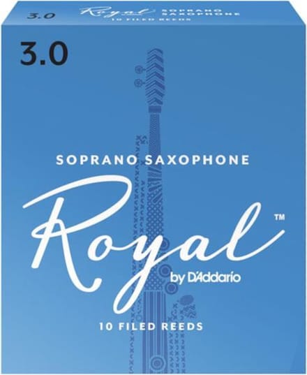 D'Addario Royal #2,5 sopraansax rieten - 10 stuks