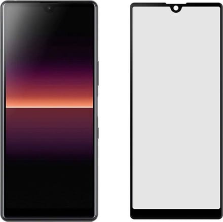 Shop4 - Sony Xperia L4 Glazen Screenprotector - Edge-To-Edge Gehard Glas Transparant
