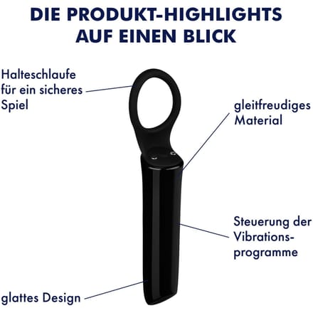 EIS Erotic Bullet met riem (9,2cm)