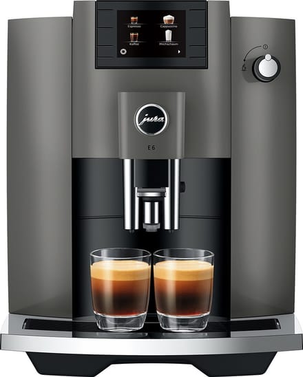 JURA - E6 Dark Inox (EC) - Volautomatische espressomachine
