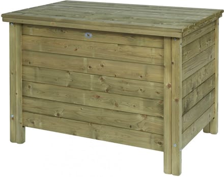 Talen houten opbergbox - 120 cm