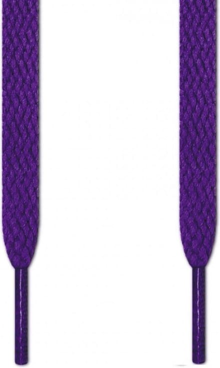 Mr. Lacy - schoenveters - Flatties Plat - Paars - veterlengte 130 cm