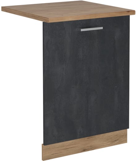 Vicco R-Line Vaatwasserfrontpaneel – 60 cm, WB Eik Zwart beton