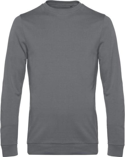 B&C Heren in sweatshirt (Olifant Grijs)