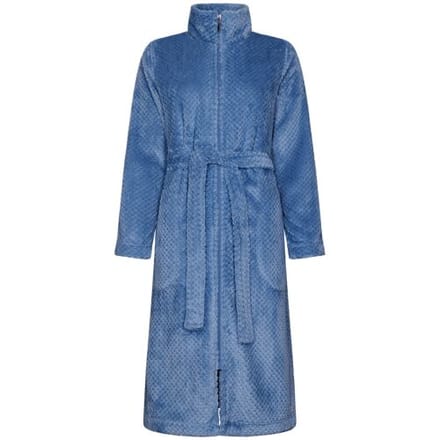 Pastunette Duurzame fleece badjas blauw Blauw vrouw S