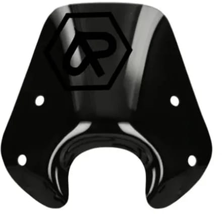 Piaggio Zip Stickerset - Windscherm Stickers - Zwart