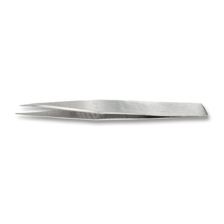 Graanpincet vorm AA, gepolijst, punten zonder snede, lengte: 120 mm