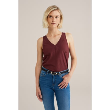 We Fashion Blouse Burgundy Red Maat: S | Blouses Outlet | Dames | Bordeaux