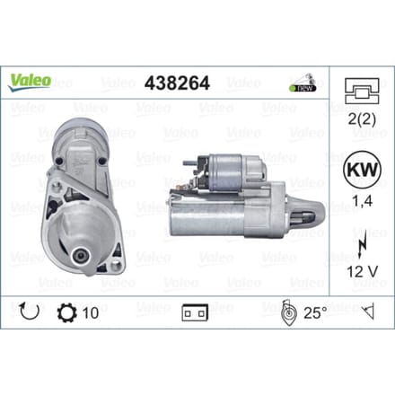 Starter VALEO ORIGINS NEW VALEO 438264