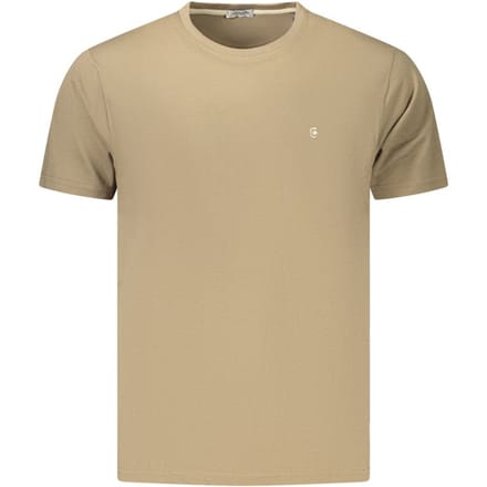 Coveri Moving Bruine Katoenen Heren T-Shirt