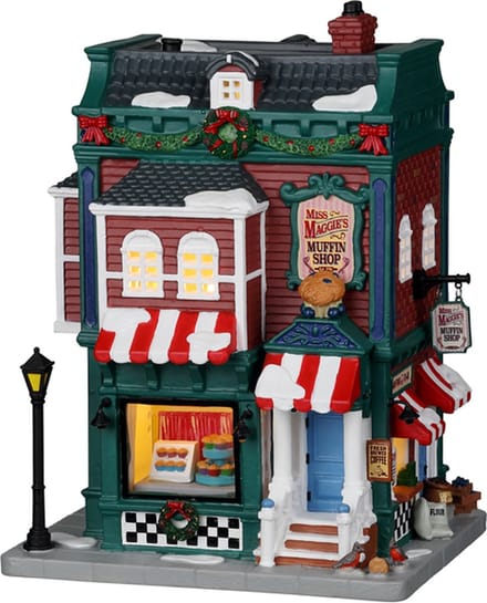 Lemax - Miss Maggie's Muffin Shop - Kersthuisjes & Kerstdorpen