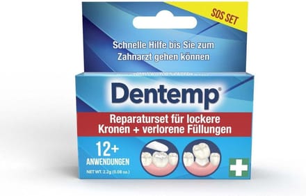 Dentemp Tand Reparatieset - losse kroon - verloren vulling - 2,2 g