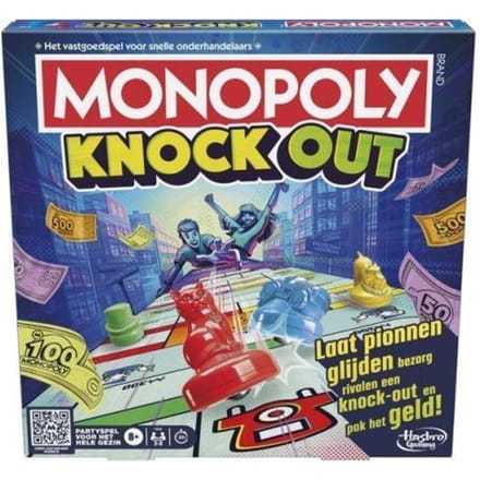 Monopoly Knockout Bordspel - Nederlandse Editie - Gezelschapsspel