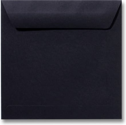 Envelop 17 x 17 Zwart, 60 stuks