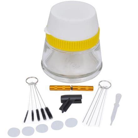 vidaXL - Airbrush - reinigingsset - 3 - in - 1