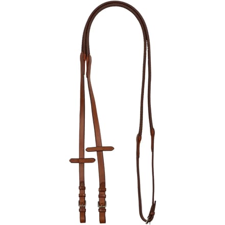 Leren en rubber teugels voor paarden Equestro
