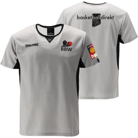 Spalding Offizielles Bbw Referee T-shirt Grijs