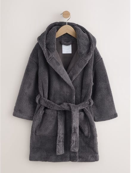 Next - Jongens - Fleece badjas - Grijs