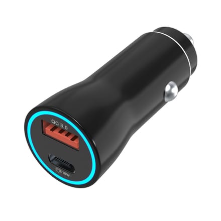 Snelle autolader sigarettenaansteker USB / USB C-poort