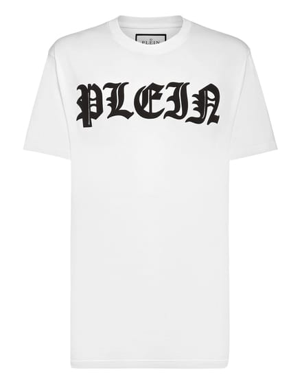T-Shirt Ronde Hals Gothic Plein
