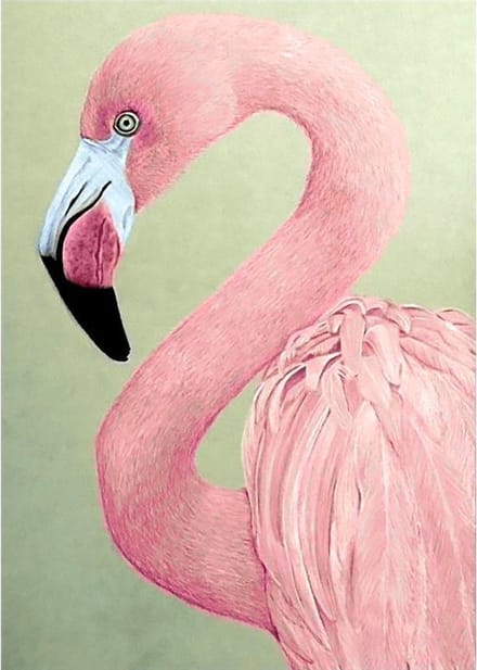 Wizardi Diamond Painting Pink Flamingo - WD232
