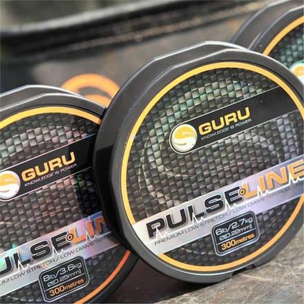 Guru Pulse-Line - Nylon Vislijn - 0.22mm - Transparant