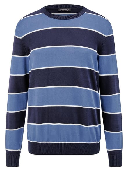 Trui ronde hals Van Louis Sayn blauw