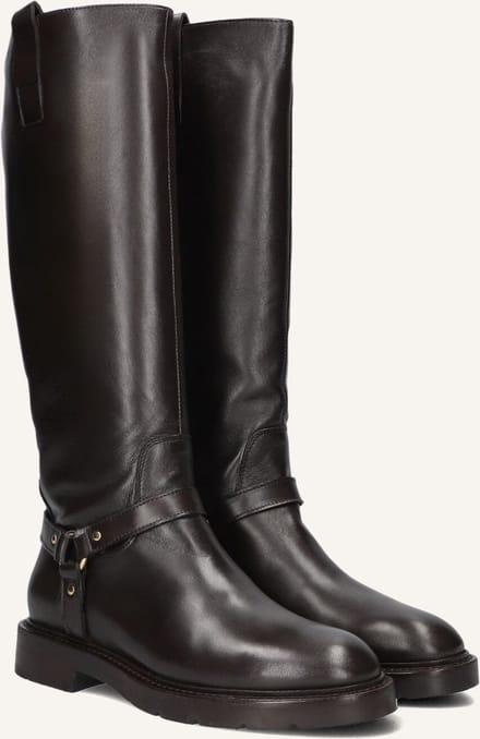 Omoda Av114 Laarzen - Leer - Dames - Bruin - Maat 38