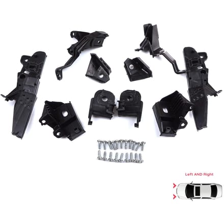 BHL569 Koplamp Houder Bevestiging Reparatie Beugel Lip Set Links Rechts voor Renault Clio MK5 B7 BF 2019-On 260E70544R 260E69870R