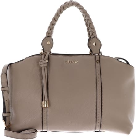 LIU JO handtas schoudertas Fluida ECS Satchel Neutro Taupe
