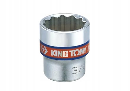 King Tony 3/8" Dopsleutel 5/16" 12-kant Cr-V 27mm