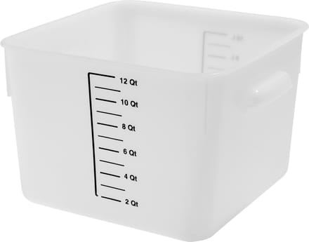 Rubbermaid Voedsel Opbergcontainer 11,4 liter - Wit - Polyethyleen