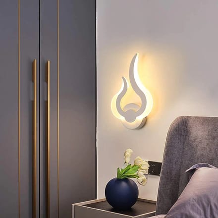 Vlammen Wandlamp - Moderne Wandlamp - Muurlamp - Woonkamer - LED - 12w